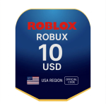 بطاقة روبلوكس 10 دولار (المتجر الأميركي تعمل داخل الولايات المتحده فقط)
