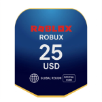 بطاقة روبلوكس 25 دولار (المتجر العالمي)