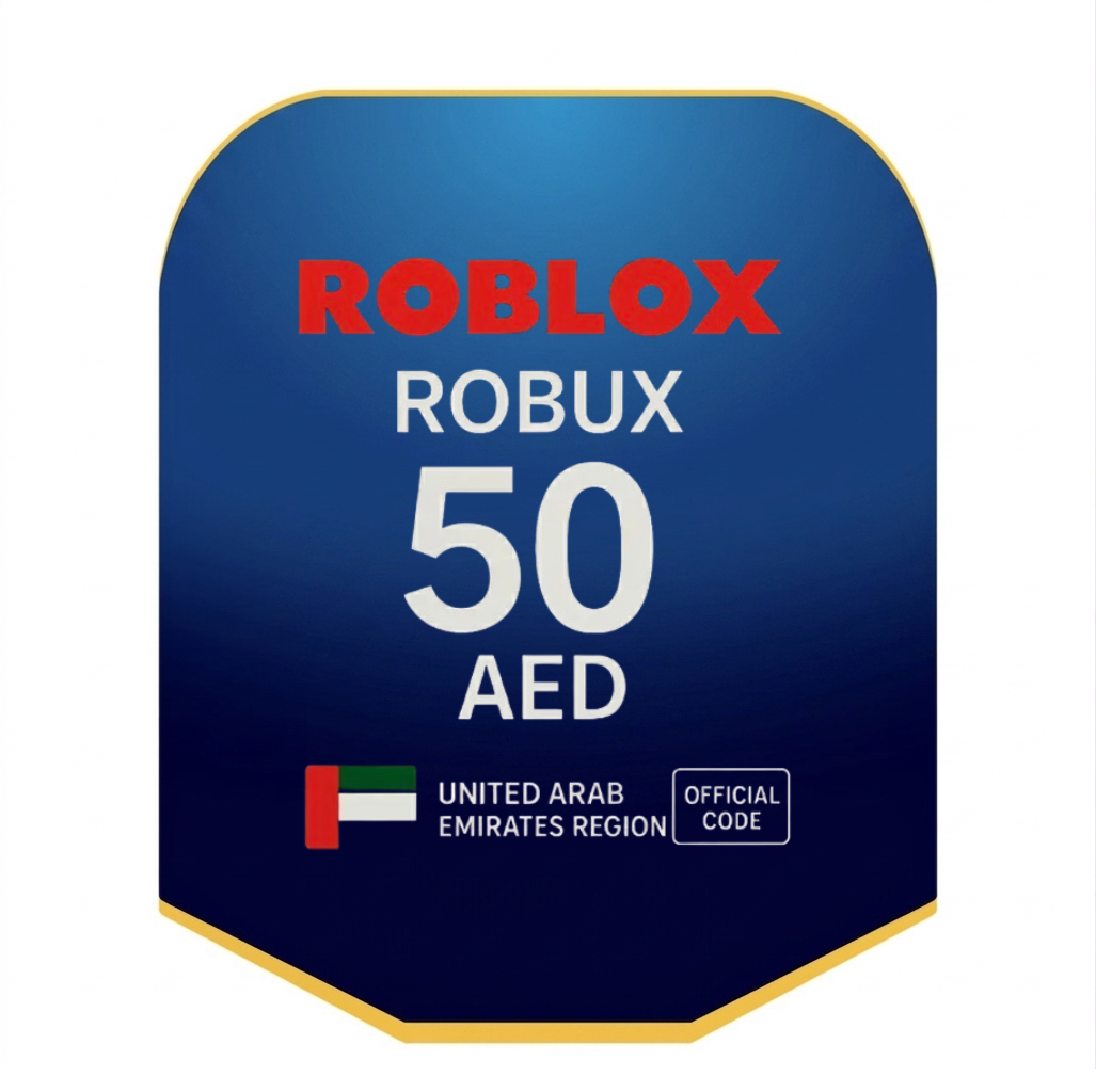 60-uc-13-2 بطاقة روبلوكس 50 درهم (المتجر اﻹماراتي) بالاضافة ل25 فى المائة من عملات روبلوكس - الصورة 1