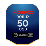 بطاقة روبلوكس 50 دولار (المتجر العالمي)