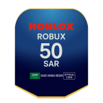 بطاقة روبلوكس 50 ريال (المتجر السعودي) بالاضافة ل25 فى المائة من عملات روبلوكس