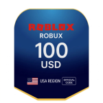 بطاقة روبلوكس 100 دولار (المتجر الأميركي تعمل داخل الولايات المتحده فقط)