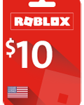 بطاقة روبلوكس 10 دولار (المتجر الأميركي تعمل داخل الولايات المتحده فقط)
