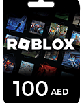 بطاقة روبلوكس 100 درهم (المتجر اﻹماراتي) بالاضافة ل25 فى المائة من عملات روبلوكس