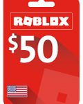 بطاقة روبلوكس 50 دولار (المتجر الأميركي تعمل داخل الولايات المتحده فقط)