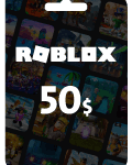 بطاقة روبلوكس 50 دولار (المتجر العالمي)