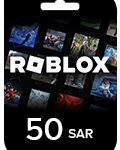 بطاقة روبلوكس 50 ريال (المتجر السعودي) بالاضافة ل25 فى المائة من عملات روبلوكس