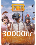 بطاقة شحن شدات ببجي 30000+ Free 10500 UC - $499.99
