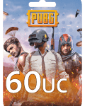 بطاقة شحن شدات ببجي 60UC-$0.99