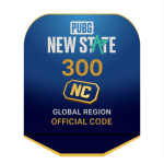 بطاقة شحن ببجي نيو ستيت - 300 NC