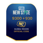 بطاقة شحن ببجي نيو ستيت - 9300+930 NC
